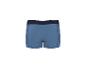 Boxer homme bleu avec ceinture élastique foncée.