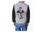 Veste bomber grise pour garçon avec impression Pat' Patrouille.
