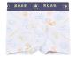 Boxer blanc à motif de dinosaures et avec l'inscription 'ROAR'