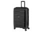 Une valise noire avec des roues de la marque Tupmove.