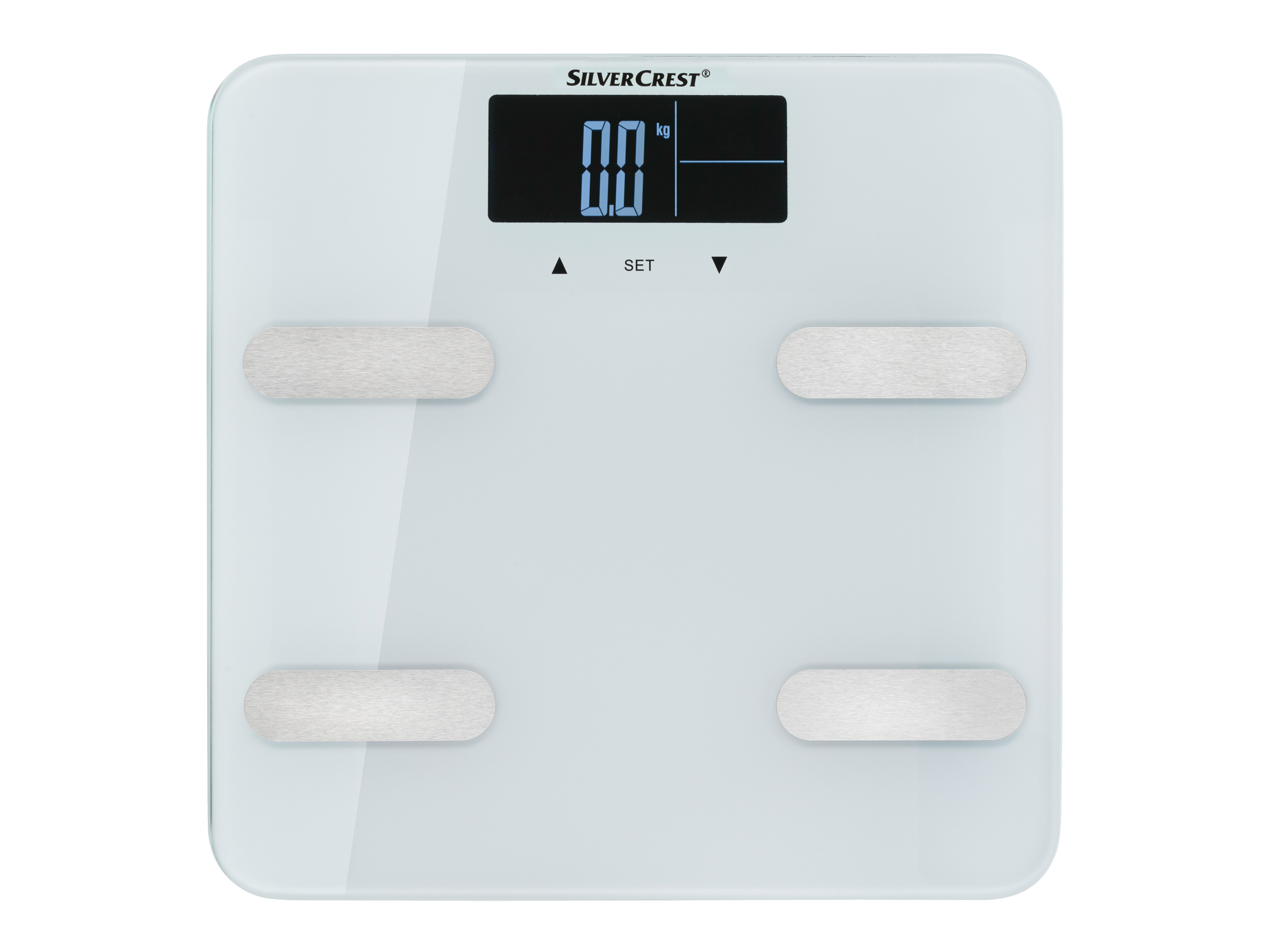SILVERCREST® PERSONAL CARE Pèse-personne SPWD 180 l1 (blanc)
