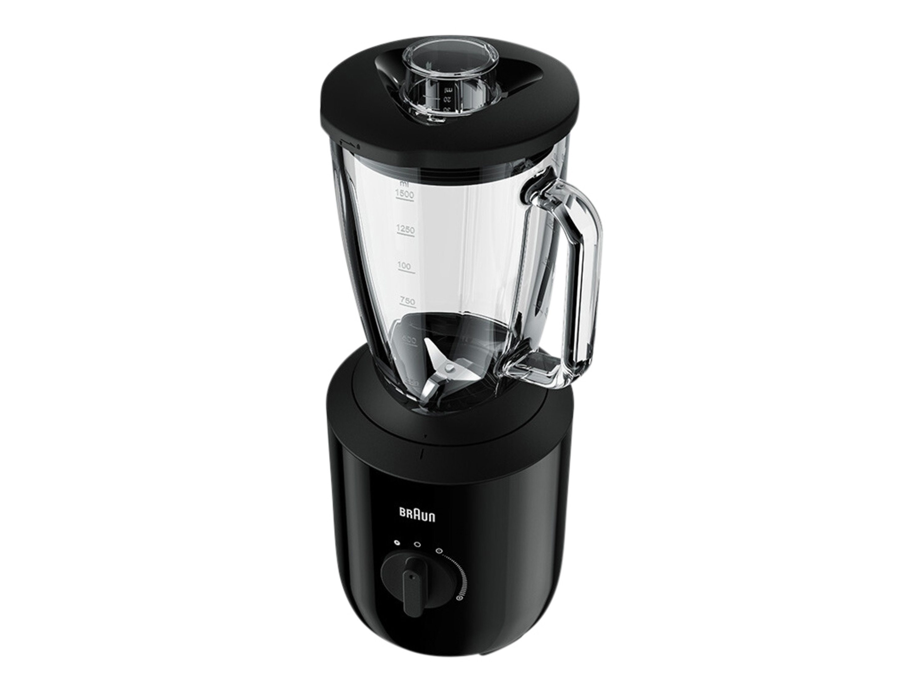 Braun PowerBlend 3 JB 3150 BK Bol mixeur blender 1.5 litres 800 Watt - vue 4