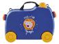 Valise enfant à roulettes Peppa Pig, thème jungle.