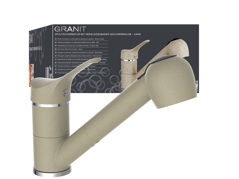 Aller en mode plein écran : Eisl Mitigeur robinet de cuisine GRANIT, avec douchette à vaisselle - Image 9