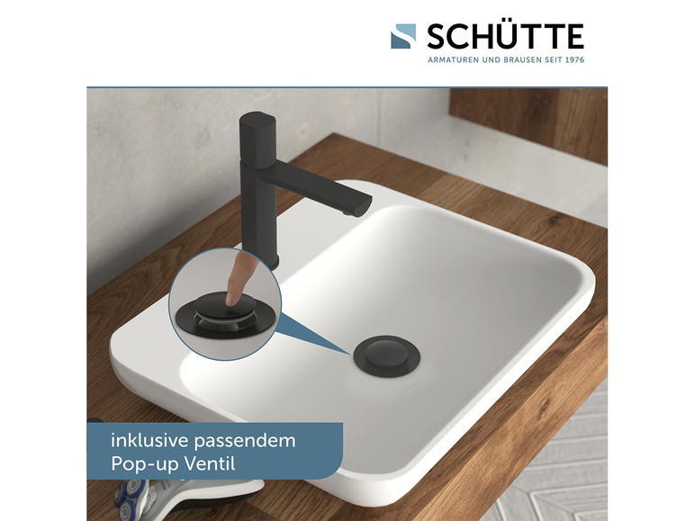 Aller en mode plein écran : Schütte Mitigeur robinet de lavabo New York, avec valve pop-up adaptée - Image 7