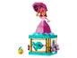Un coffret de jeu LEGO Disney Princess Ariel avec un carillon tournant et une figurine d'Ariel.