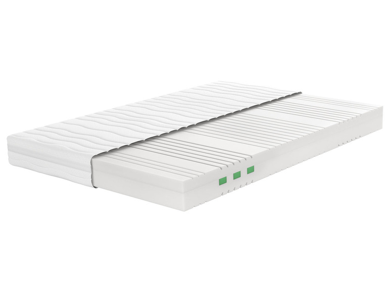 Aller en mode plein écran : LIVARNO home Matelas en mousse froide, 7 zones, H3, 160 x 200 cm - Image 2