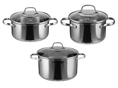 SILVERCREST® Batterie de cuisine, 3 pièces
