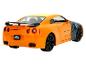 Une voiture miniature orange Nissan GT-R de Jada Toys.