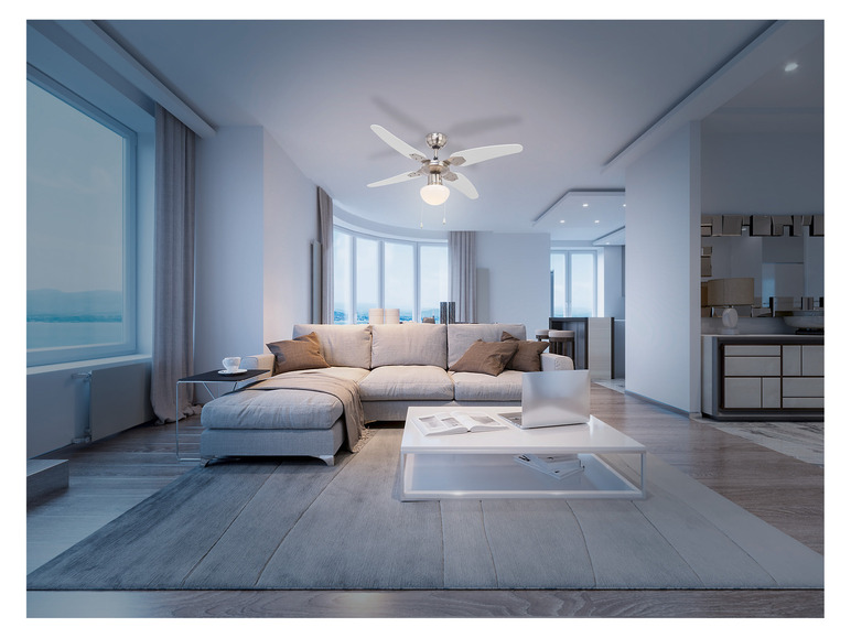 Aller en mode plein écran : LIVARNO home Ventilateur de plafond avec éclairage LED - Image 2
