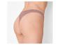 Sous-vêtements féminins, string beige, vue arrière