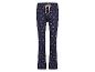 Pantalon de pyjama bleu à motifs de Noël.