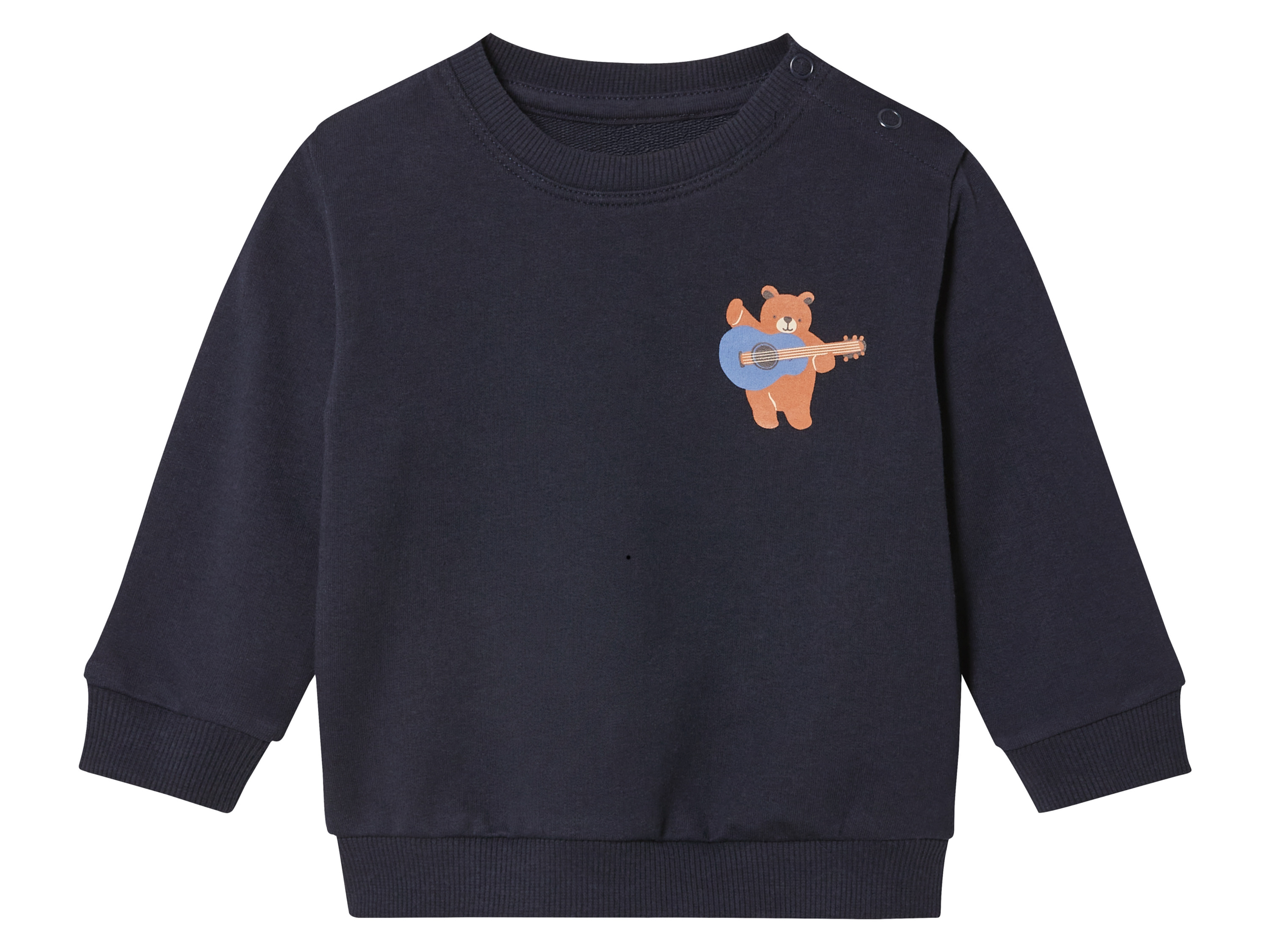 lupilu® Sweat molletonné bébé (0-2 mois, bleu foncé)