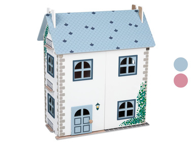 Playtive Maison de poupée en bois Cabinet, trois étages