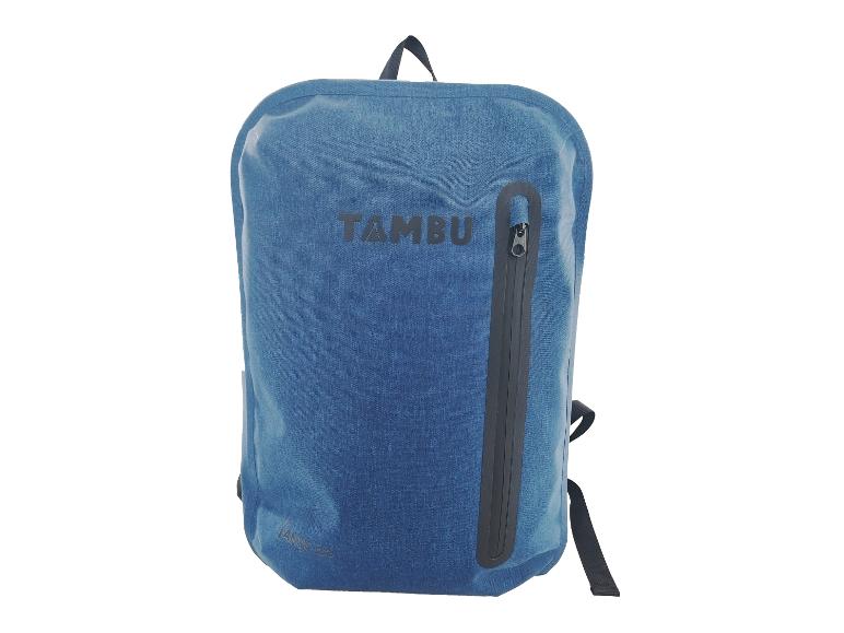 Sac à dos Tambu bleu marine, imperméable.