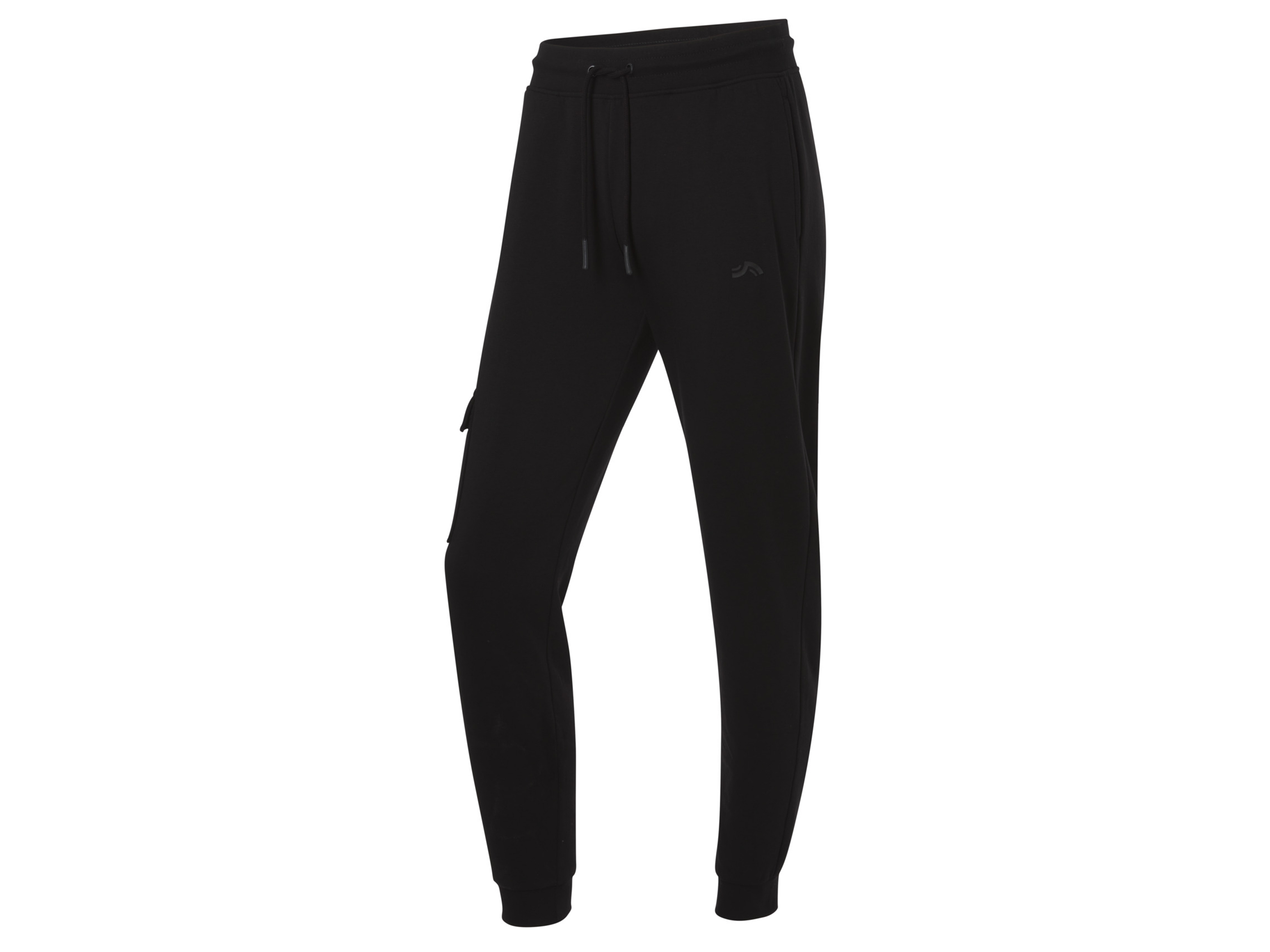 CRIVIT Pantalon molletonné homme (Cargo/noir)