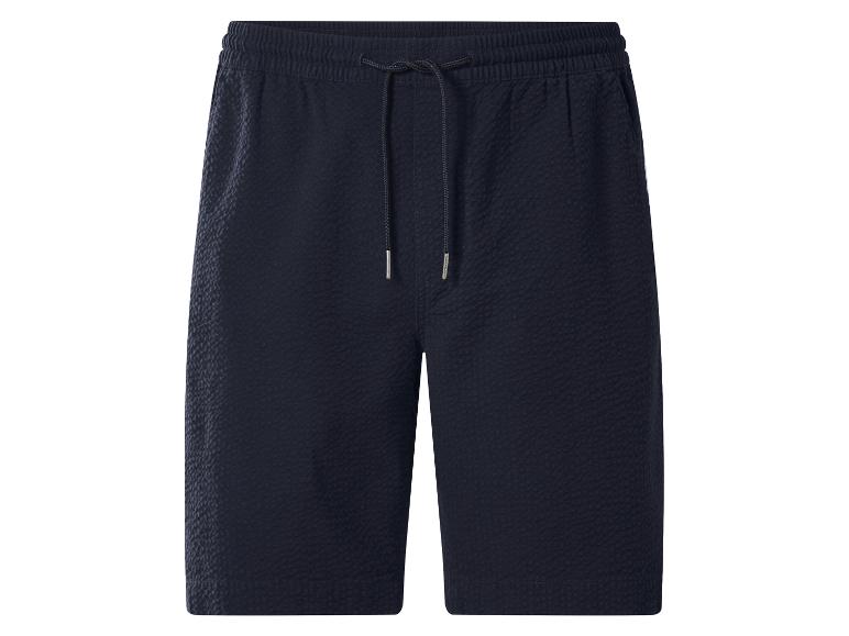 Short en seersucker homme