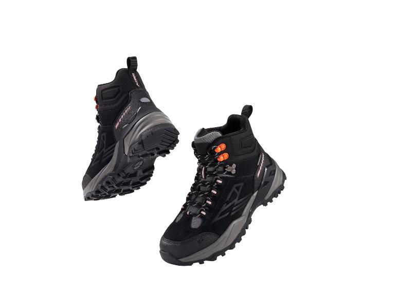 Chaussures de randonnée premium en cuir pour femme CRIVIT en noir