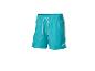 Short de bain turquoise pour homme avec cordon de serrage blanc