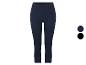 Leggings 3/4, bleu marine et noir.
