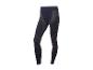 Un legging de sport noir avec un motif gris.