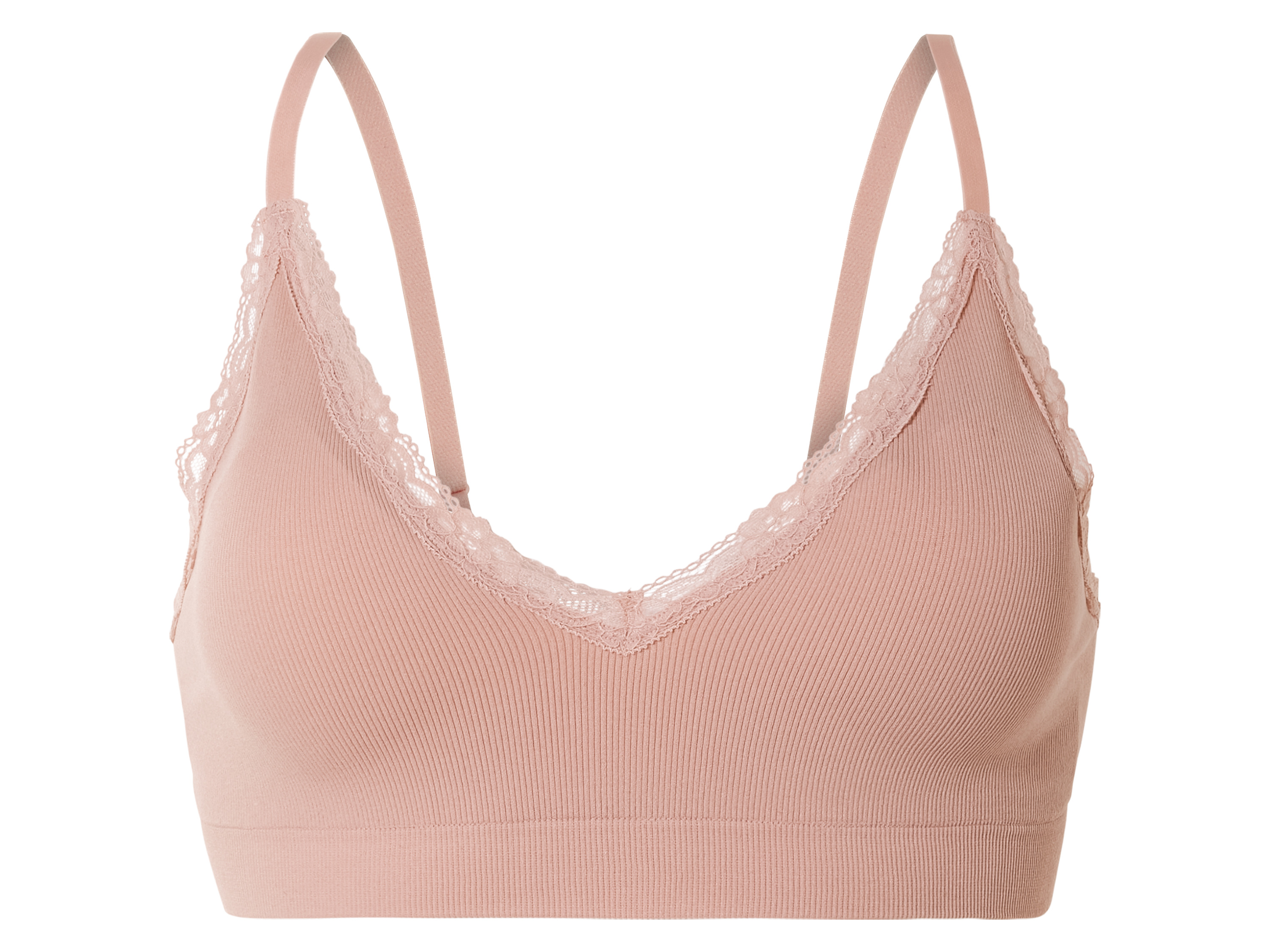 esmara® Brassière en dentelle femme (XL (46/48), rose)