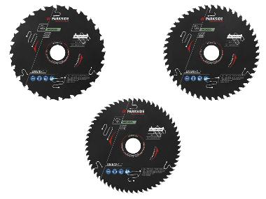 PARKSIDE PERFORMANCE® Lame de scie circulaire, 190 mm, 24 dents, 48 dents, 60 dents
