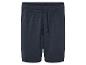 Shorts de jogging bleu marine.
