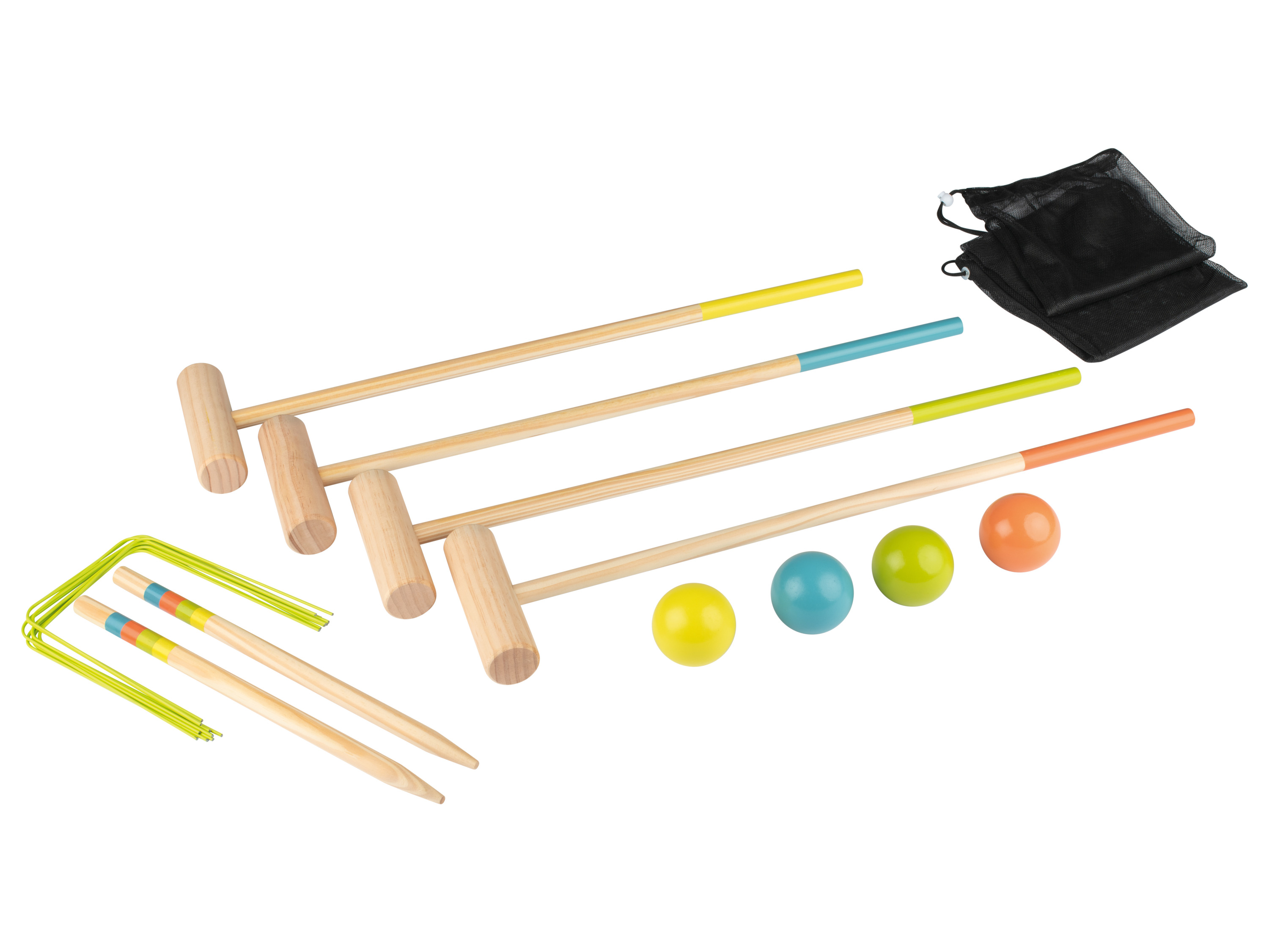 Playtive Jeux d'éveil en bois (jeu de croquet)