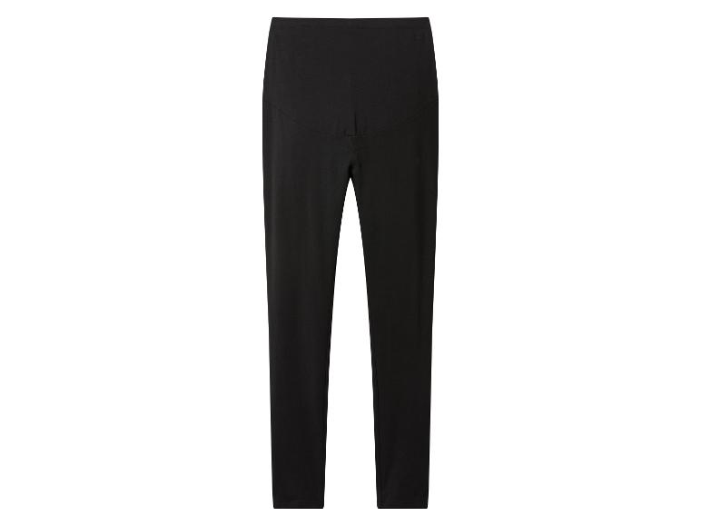Legging de maternité noir taille haute