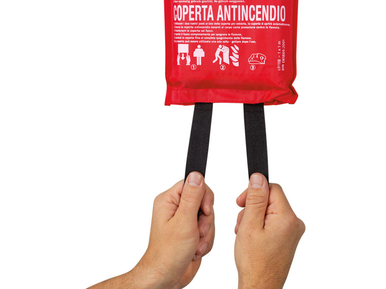 Couverture anti-feu, 1 x 1 m