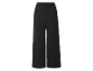 Pantalon large noir en jersey.