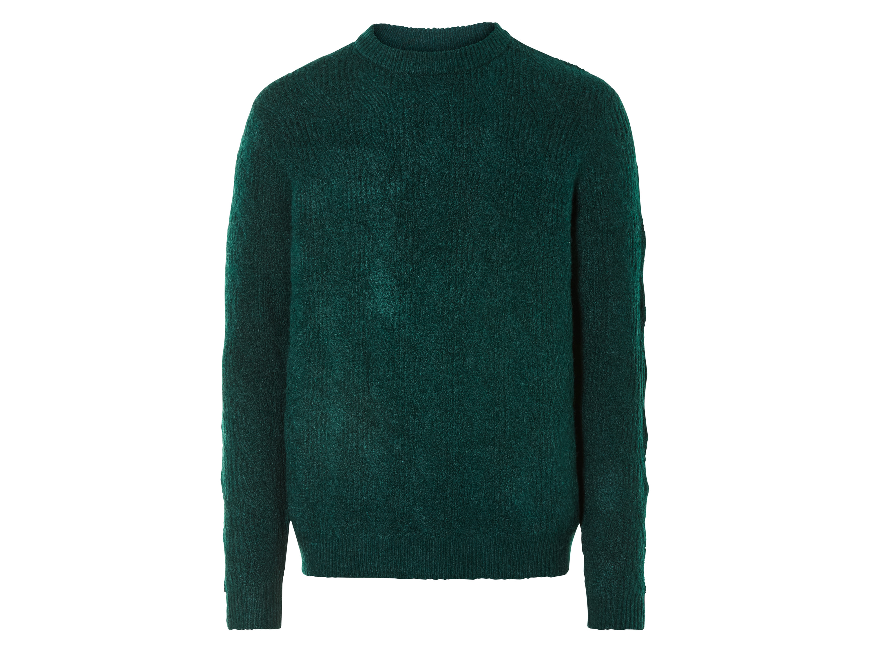 LIVERGY® Pull en grosse maille homme (vert, S)