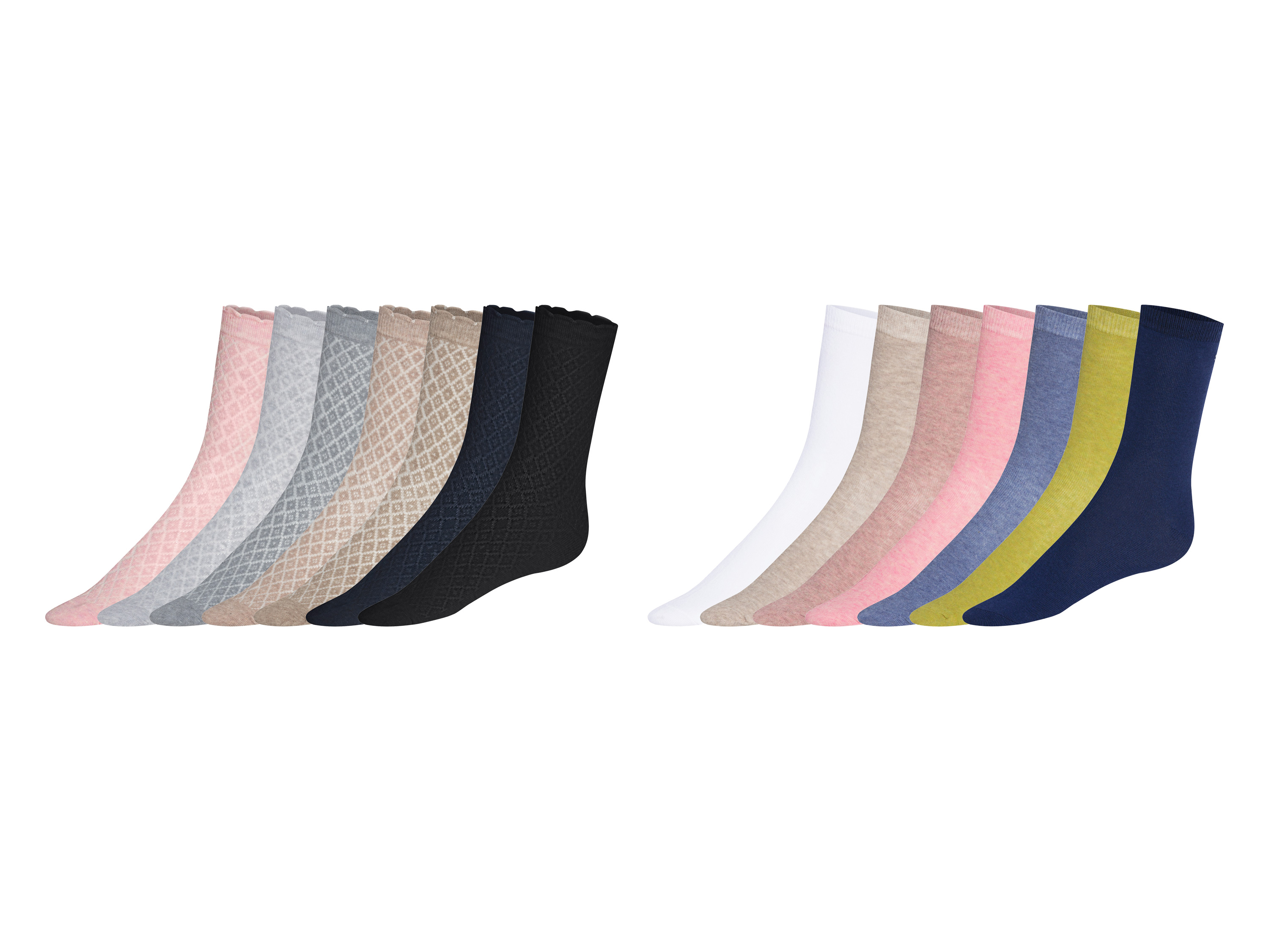 esmara® Set de 7 paires de chaussettes femme
