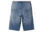 Short en jean bleu clair, vue arrière.