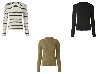 esmara® Pull en maille côtelé femme