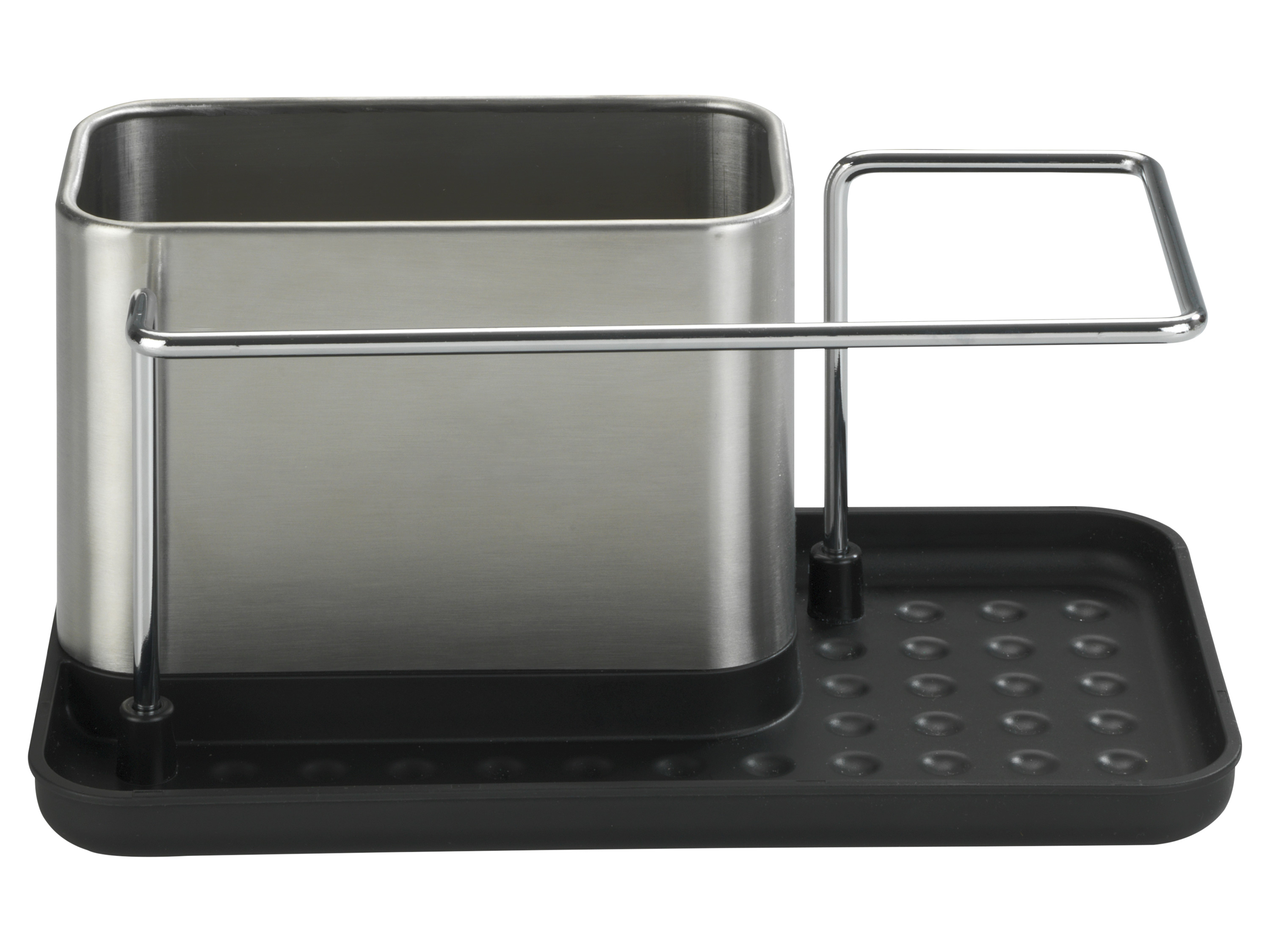 Wenko Organiseur d'évier (rectangulaire/acier inoxydable)