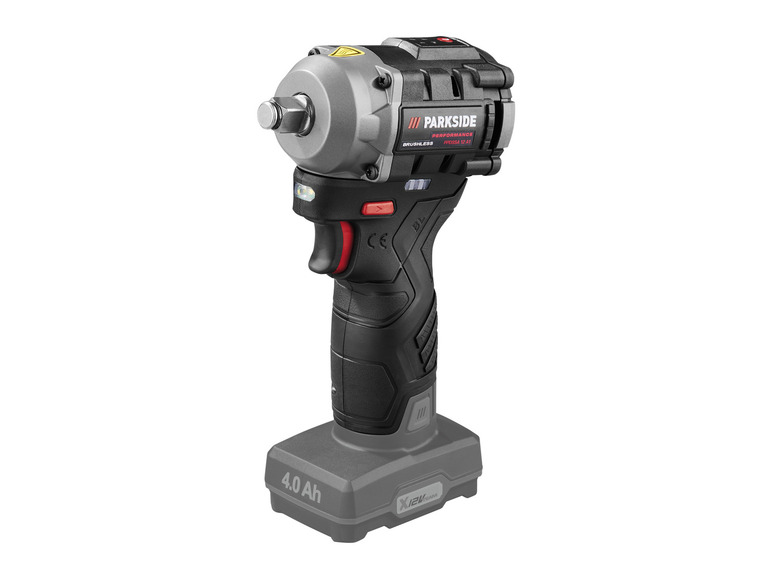 Clé à chocs rotative sans fil PPDSSA 12 A1, 12 V LIDL