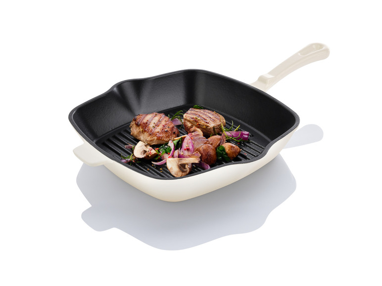 Aller en mode plein écran : Poêle à griller en fonte - Image 3