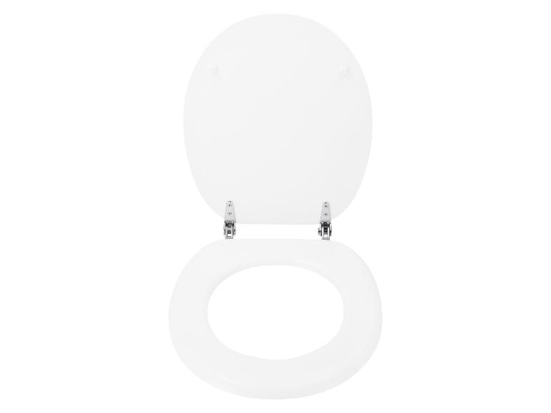 Abattant WC, avec fermeture en douceur