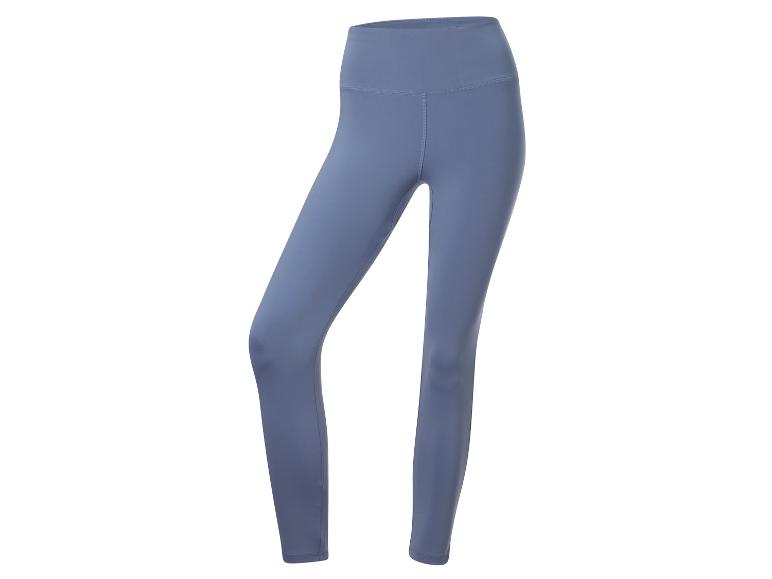 Un legging bleu pour le sport.