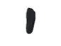 Chaussette noire sur fond blanc
