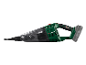 Un aspirateur sans fil vert Parkside, conçu pour l'équipe X20V.