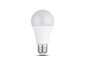 Une ampoule LED blanche avec une douille standard.