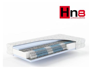Hn8 Schlafsysteme Matelas à ressorts ensachés Dream TA 1000, 7 zones, H2, H3 ou H4
