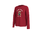 T-shirt rouge à manches longues avec imprimé ourson et inscription Christmas Club