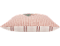 Coussin de Noël rayé avec sapin et cerf