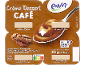 Crème dessert au café, 500g (4 x 125g), lait d'origine française.