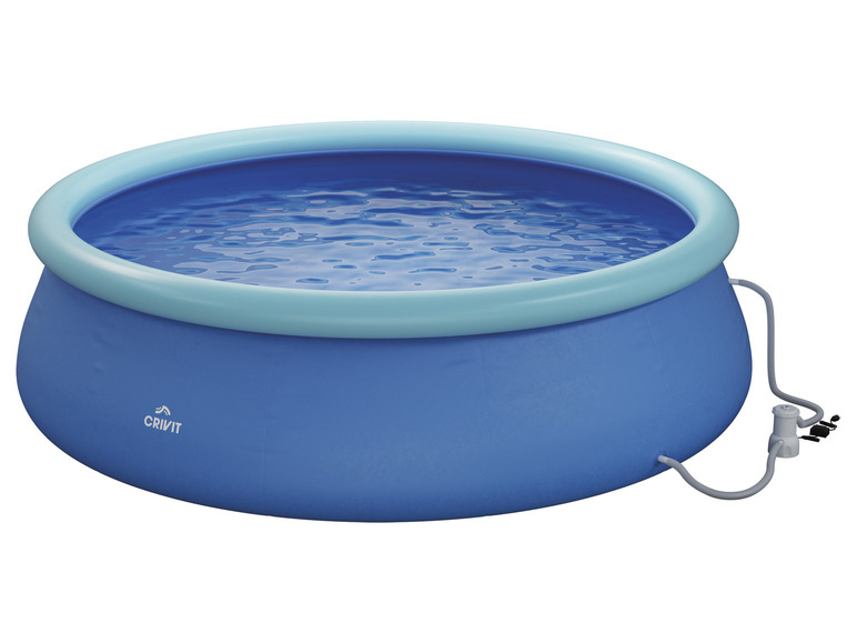 Aller en mode plein écran : CRIVIT Piscine gonflable Quick-Up, Ø 300 x 76 cm - Image 1