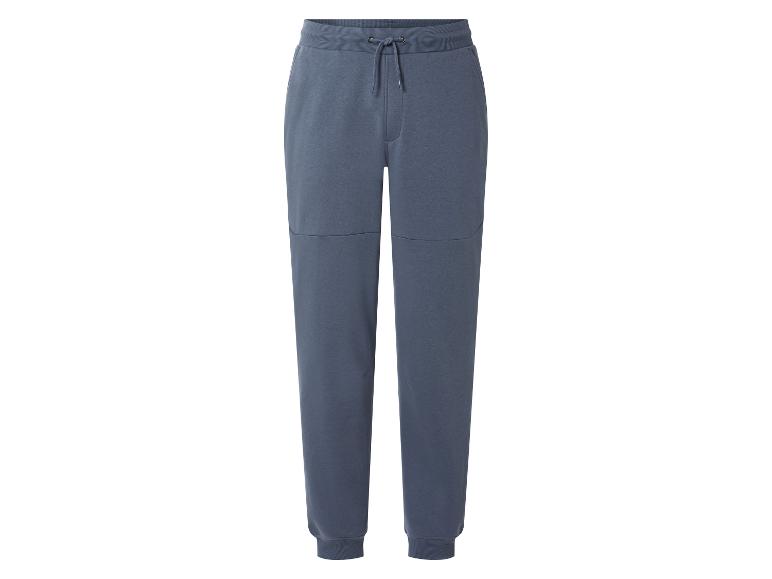Pantalon de jogging bleu pour homme avec cordon de serrage à la taille